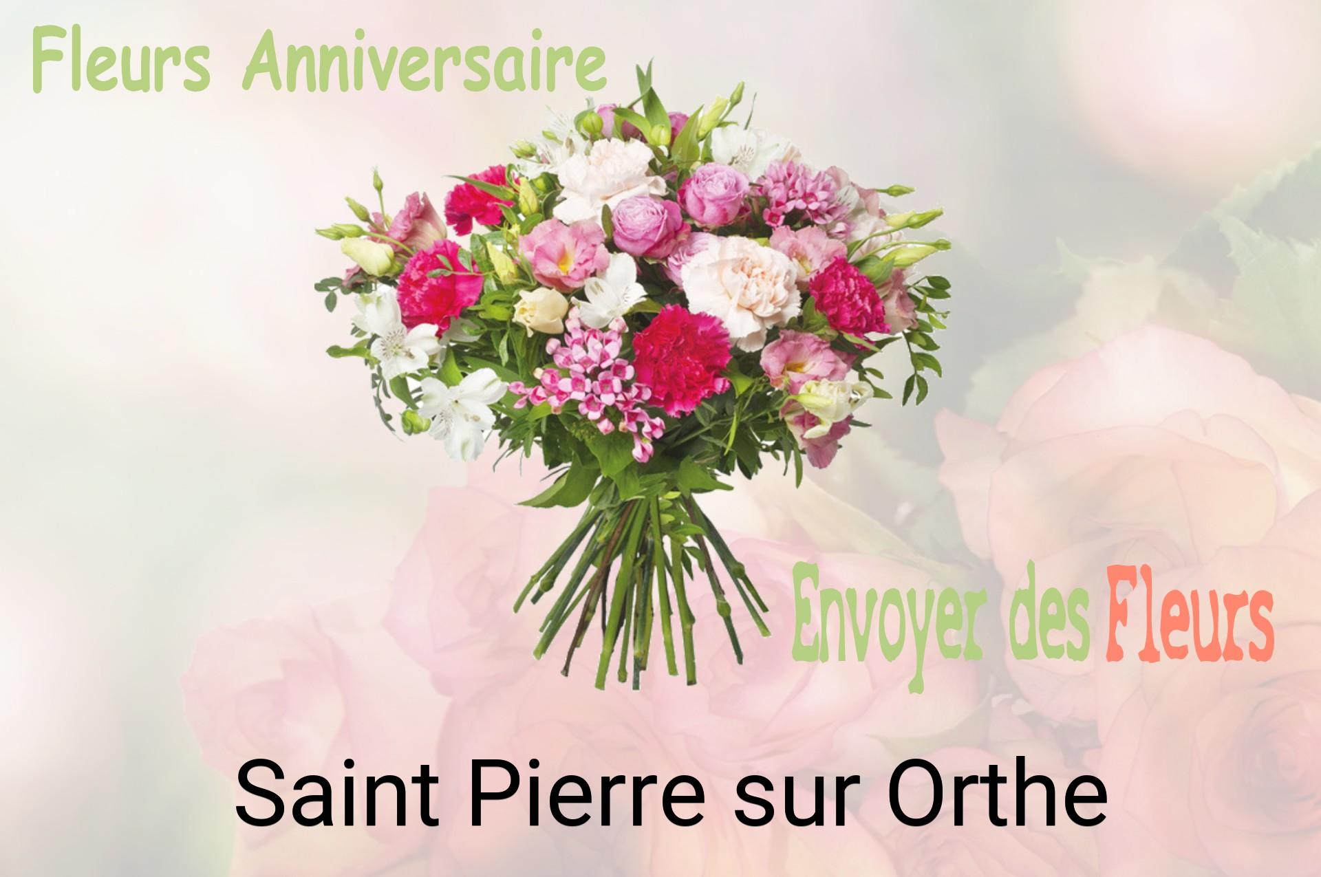 Bouquet de fleurs d’anniversaire livré à Saint-Pierre-sur-Orthe