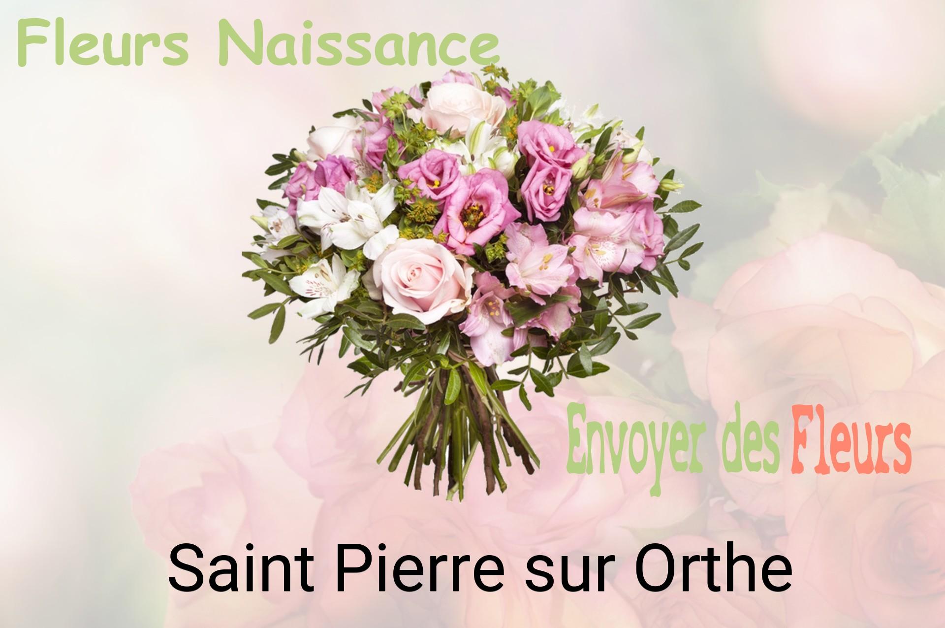 Bouquet de fleurs de naissance livré à Saint-Pierre-sur-Orthe